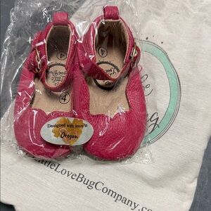 Little Love Bug Pink Kids Shoes
